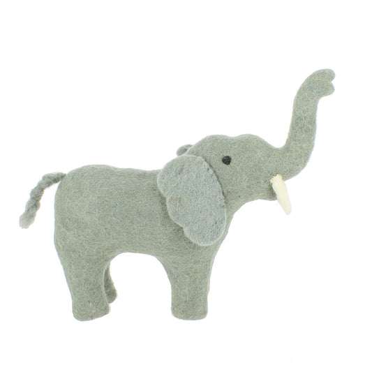 Felt Elephant Shelf Decoration