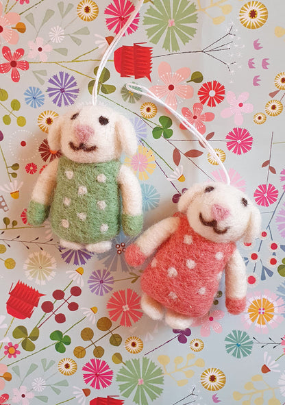 Spotty Sheep Decorations