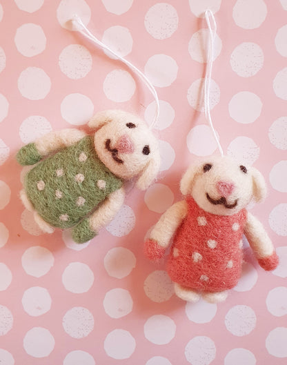 Spotty Sheep Decorations