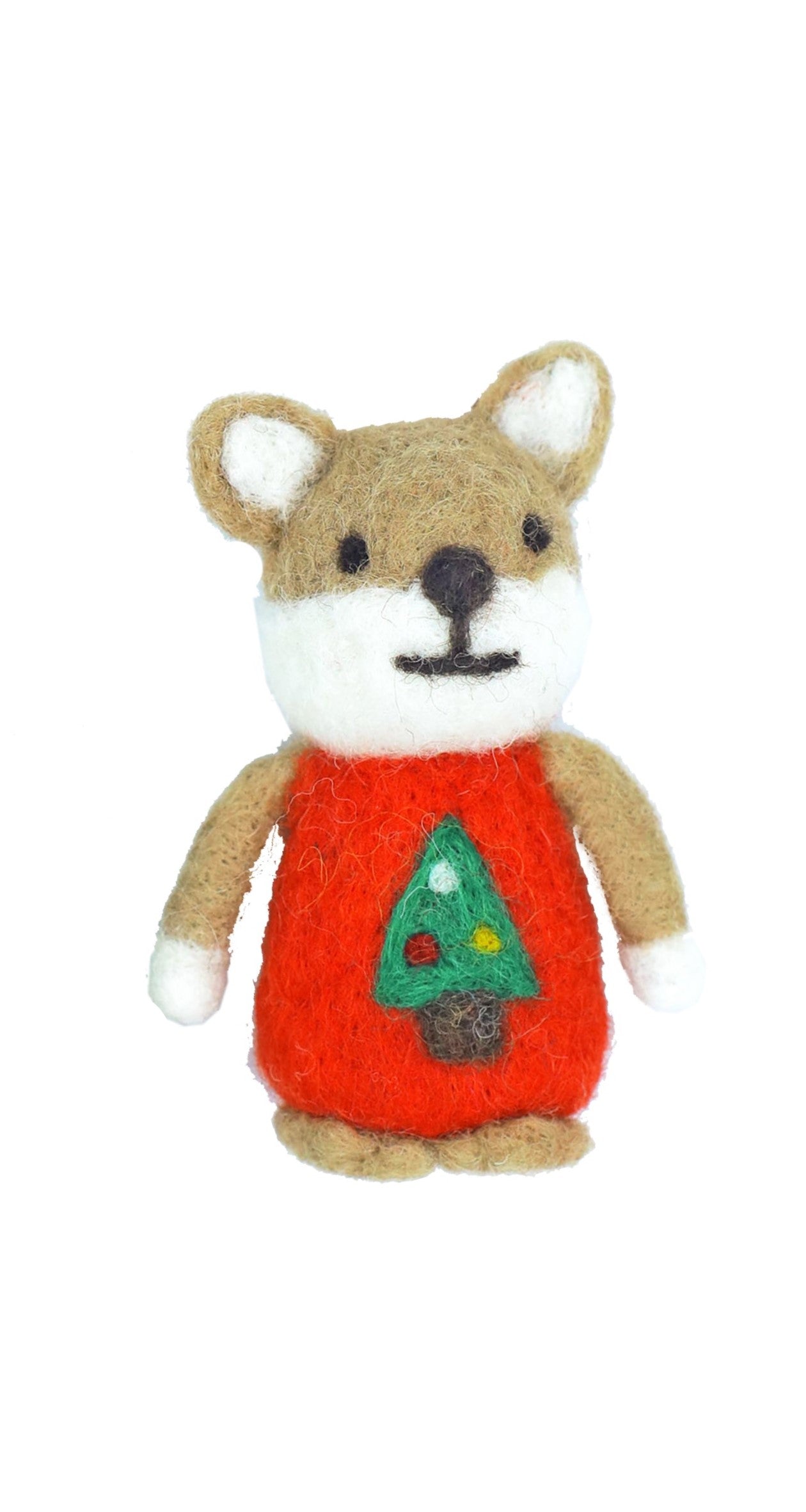 Christmas Festive Foxes Decorations