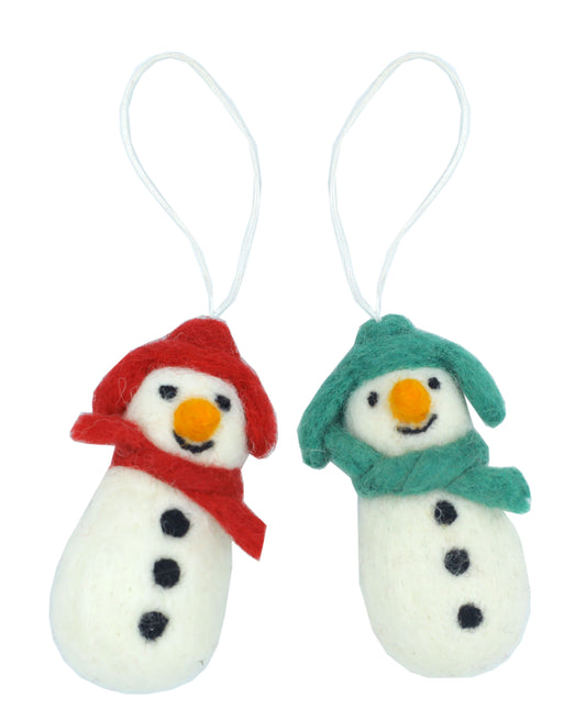 Christmas Cosy Snowmen Decorations