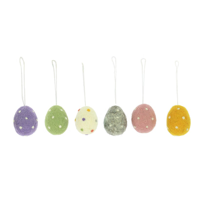 Spotty Egg Decorations