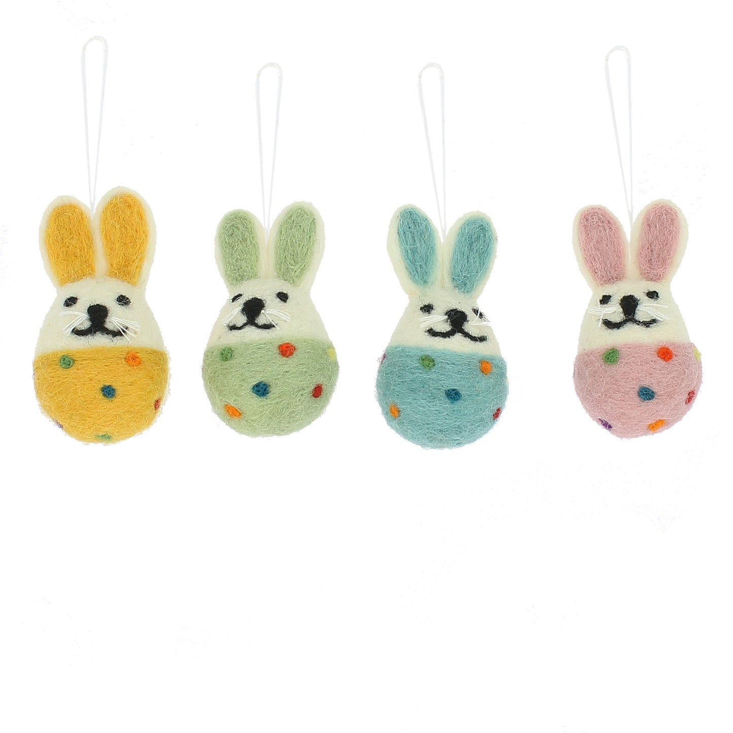 Bunnies in Eggs Decorations