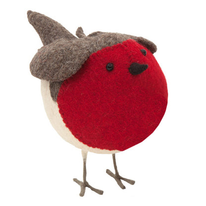 Classic Standing Christmas Robin - Large