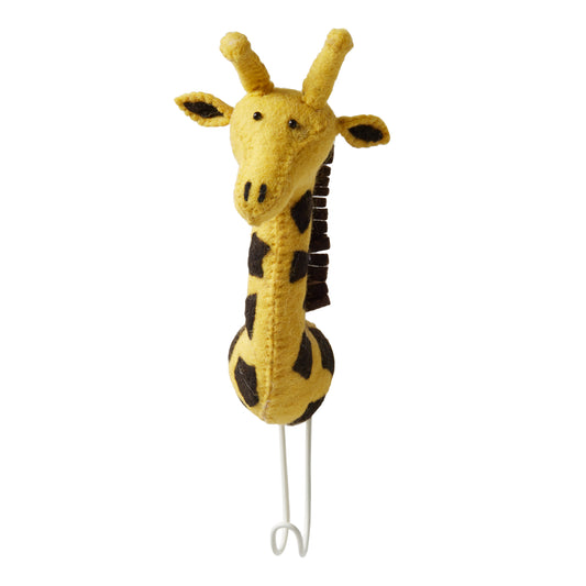 Giraffe Head Coat Hook