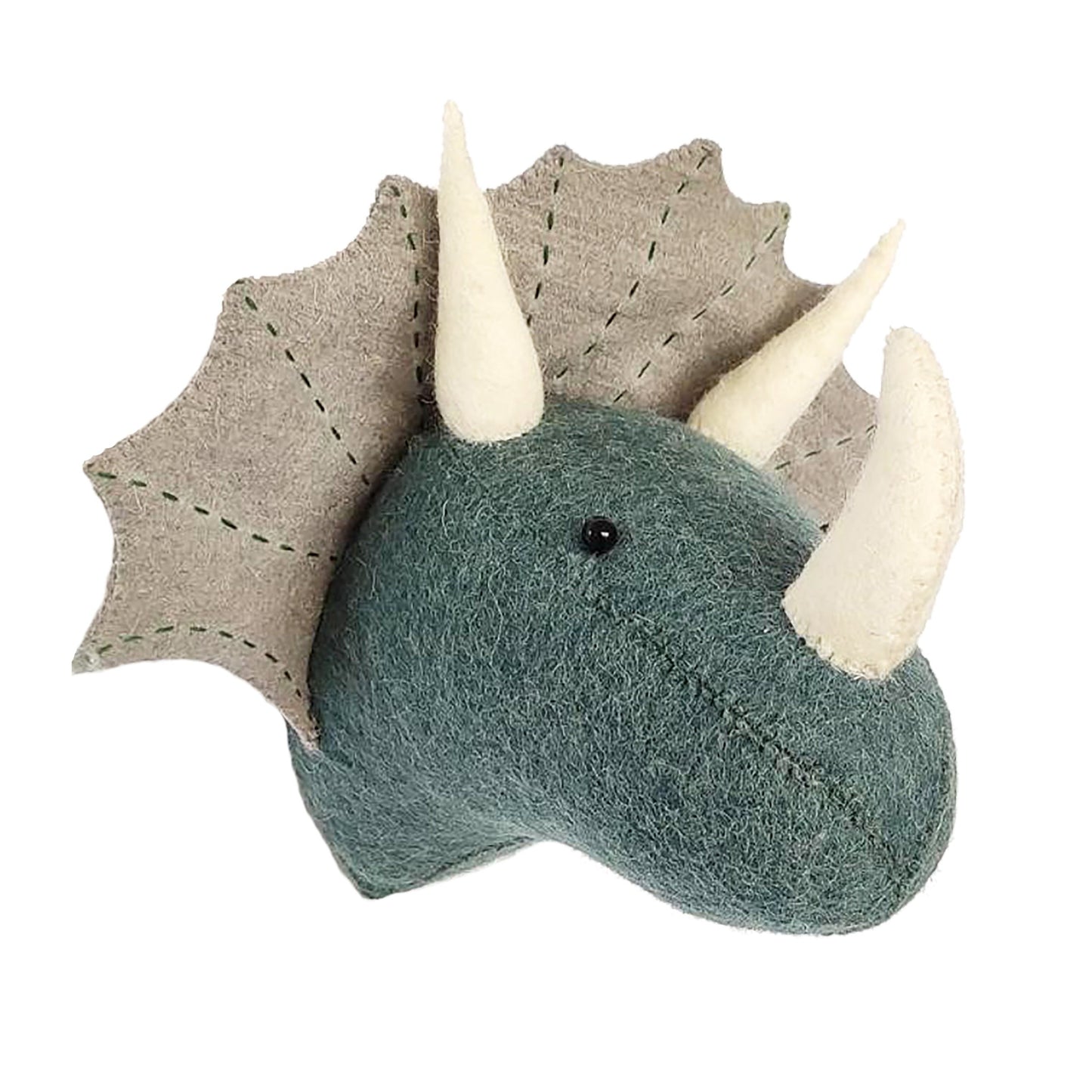 Blue Triceratops Head - Mini