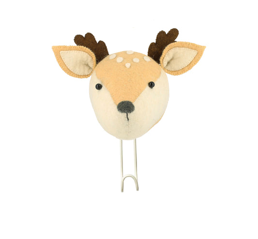 Baby Deer Head Coat Hook