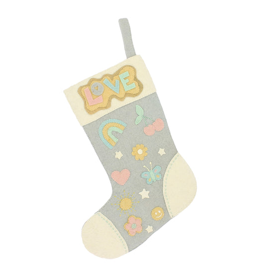 Love Stocking - Grey