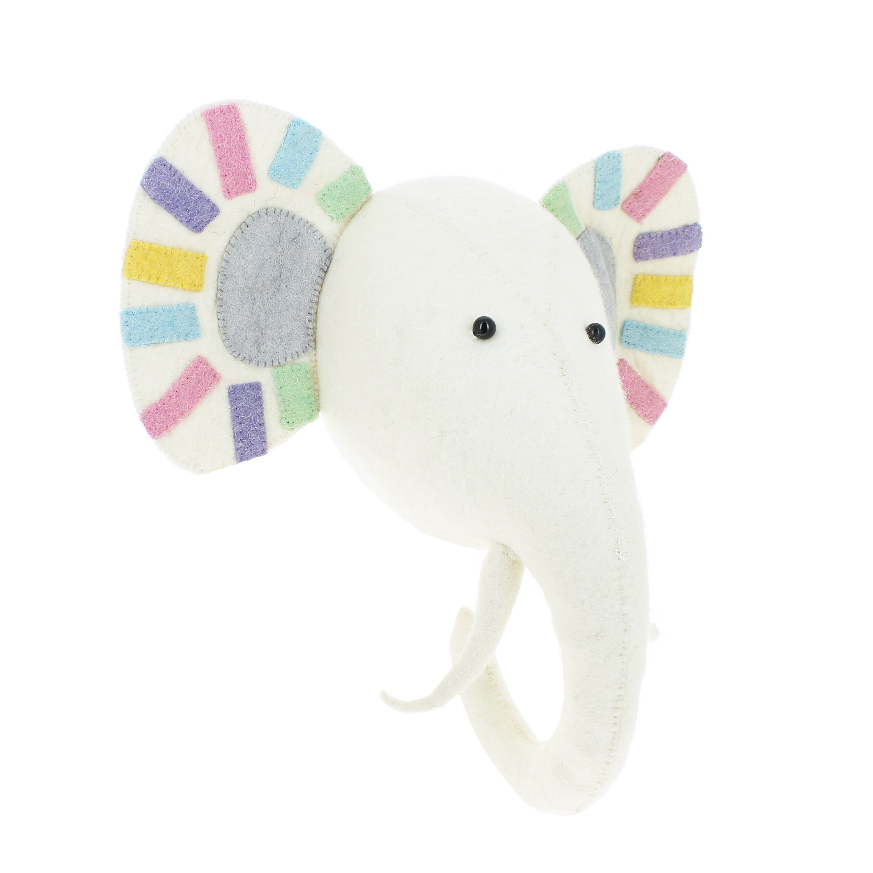 Felt hotsell Elephant Head | Stuffed Elephant Head | Kids Room Head | Kids Animal Head