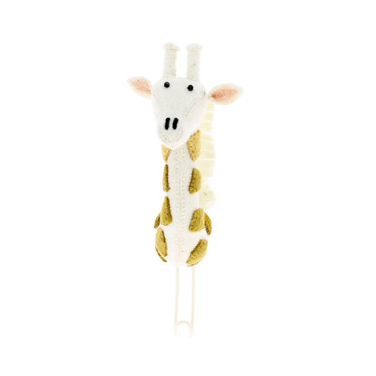 Giraffe Head Coat Hook with Tonal Spots