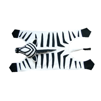 Felt Rug - Zebra