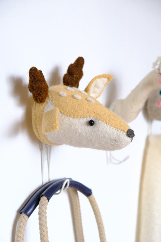 Baby Deer Head Coat Hook