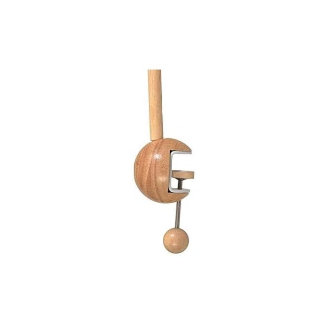 Wooden Mobile Clamp with Music Box